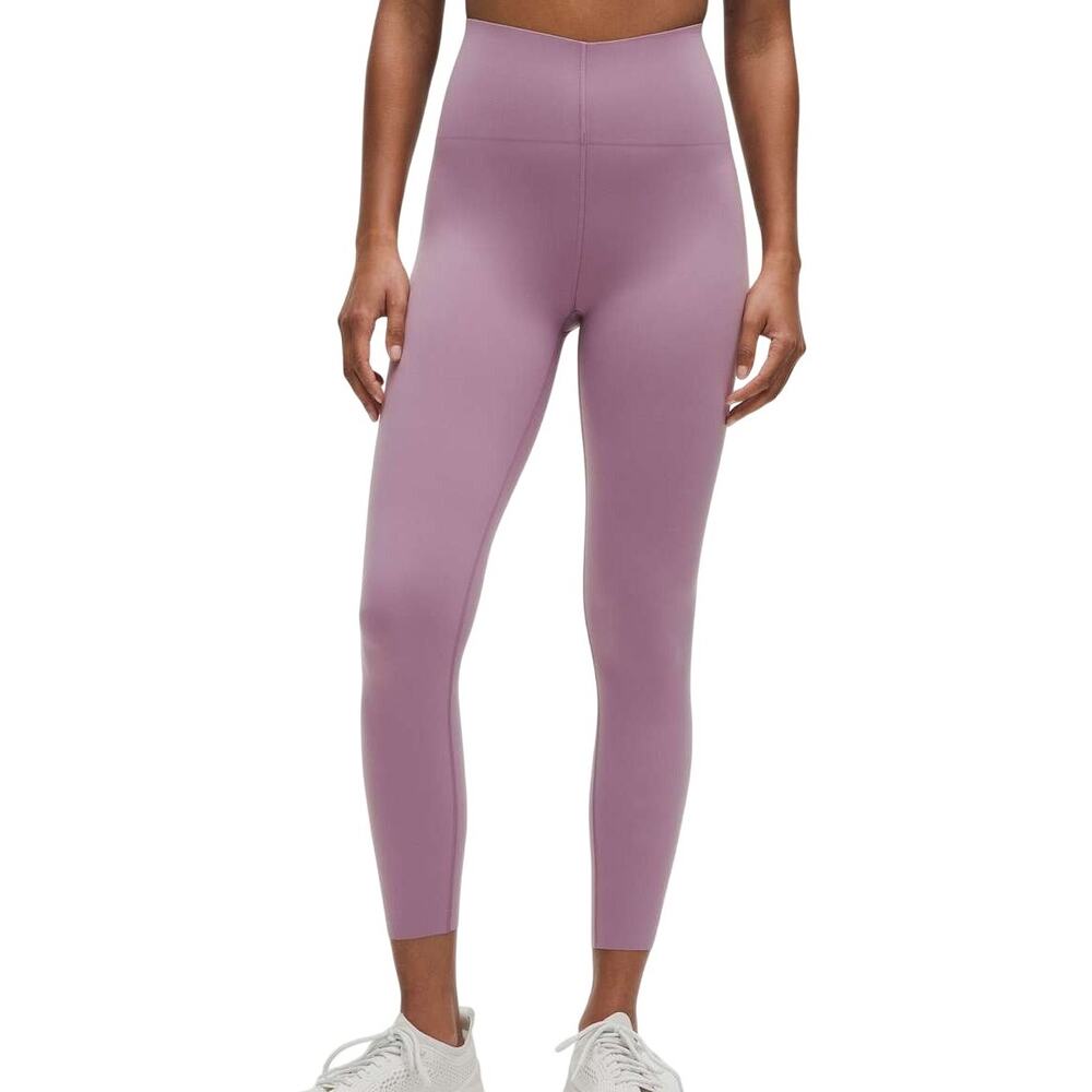 Lululemon NWT Glow Up Super High Rise Tight 25" Lavender Lux Size 6 Sculpting